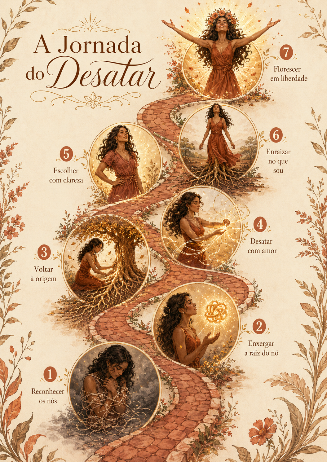 A Jornada do Desatar — 7 etapas